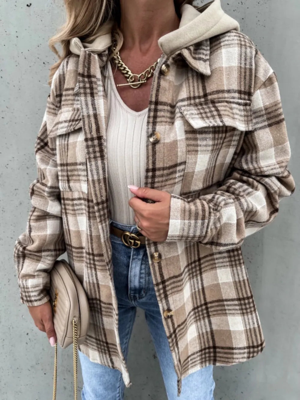 The Arden Hooded Overshirt