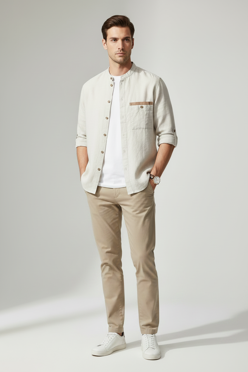 Heritage Linen Utility Shirt