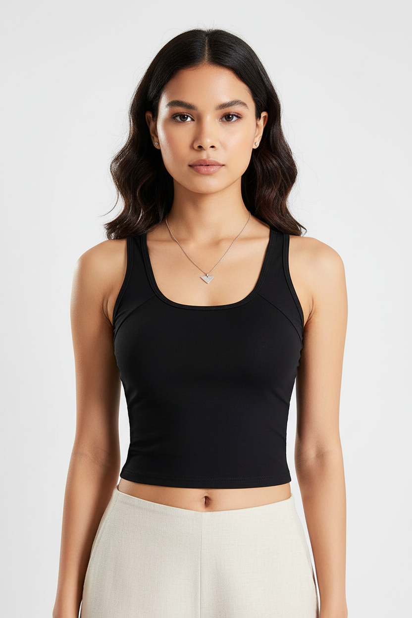 Sculpted Back Tank