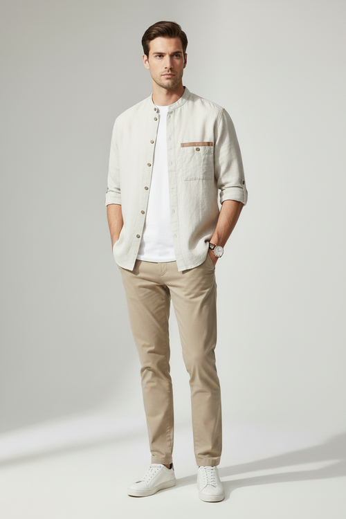 Heritage Linen Utility Shirt