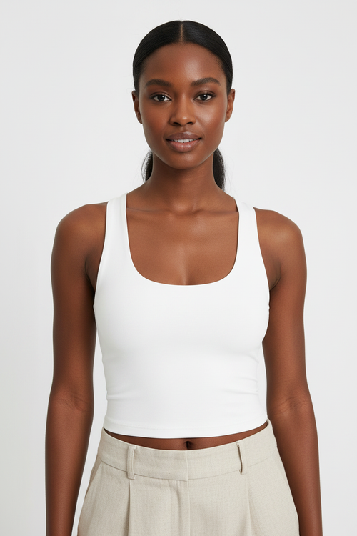 Sculpted Back Tank